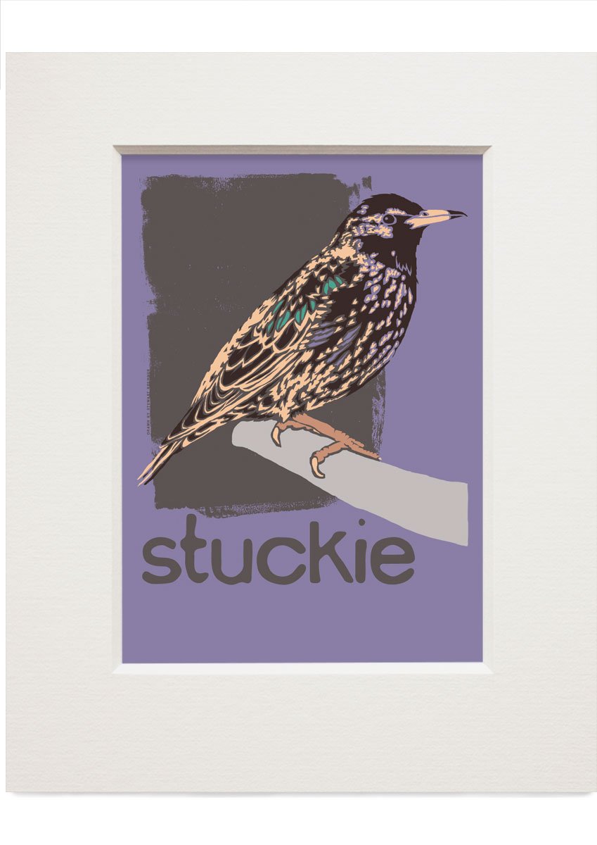 Stuckie – small mounted print - Indy Prints by Stewart Bremner