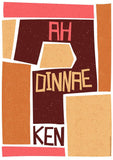 Ah dinnae ken – giclée print - brown - Indy Prints by Stewart Bremner