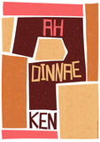 Ah dinnae ken – poster - brown - Indy Prints by Stewart Bremner