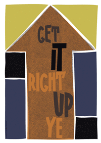 Get it right up ye - Indy Prints by Stewart Bremner