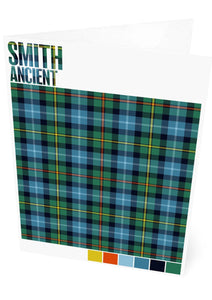 Smith Ancient tartan – set of two cards