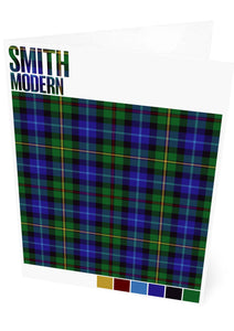Smith Modern tartan – set of two cards