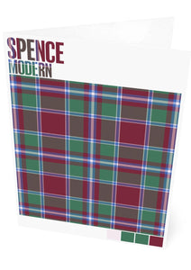 Spence Modern tartan – set of two cards