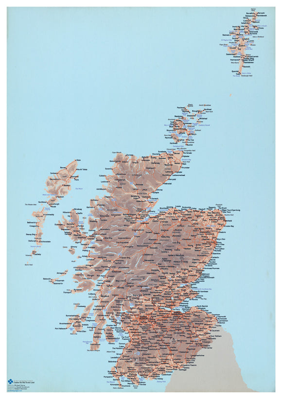 Scots map of Scotland