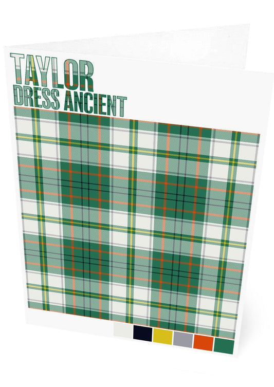 Taylor Dress Ancient tartan – set of two cards