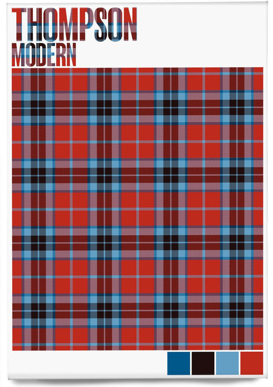 Thompson Modern tartan – magnet