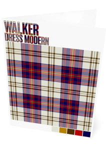 Walker Dress Modern tartan – set of two cards