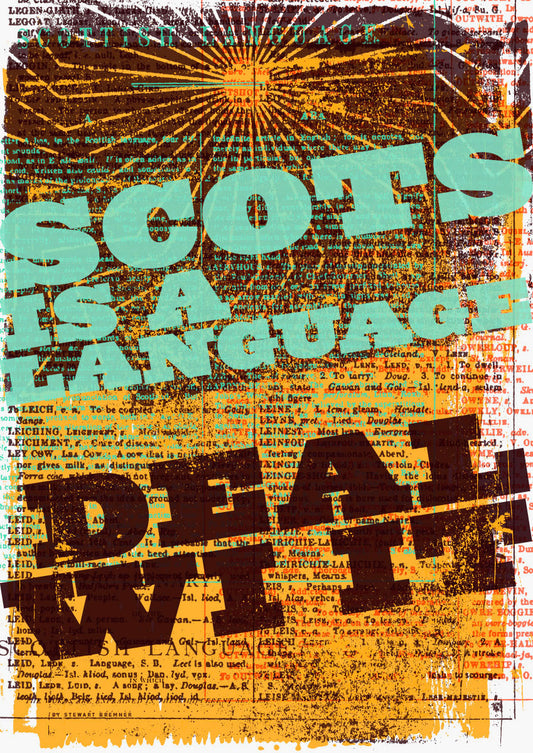 Scots is a language – giclée print